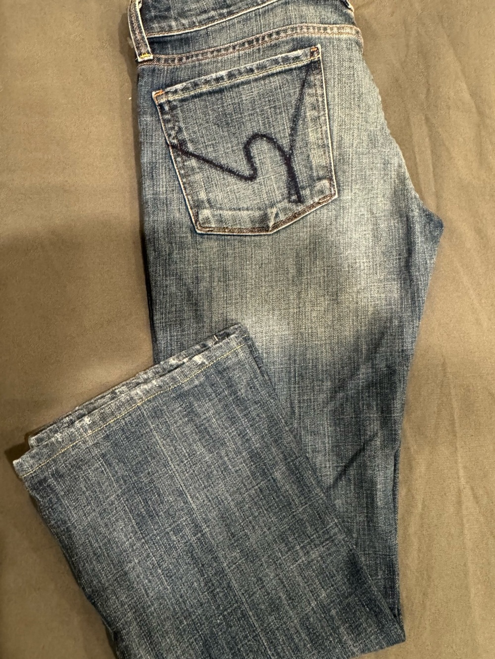 Citizens of Humanity Womens Low Rise Bootcut Jeans 2000s Y2K Style Flare -W31 - Picture 8 of 8